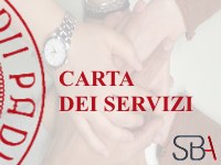 Carta dei servizi SBA